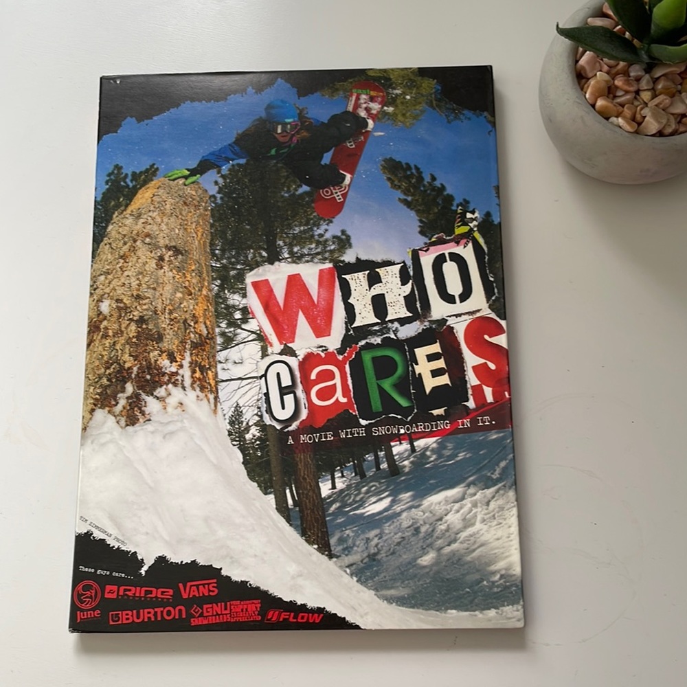 Who cares snowboard dvd